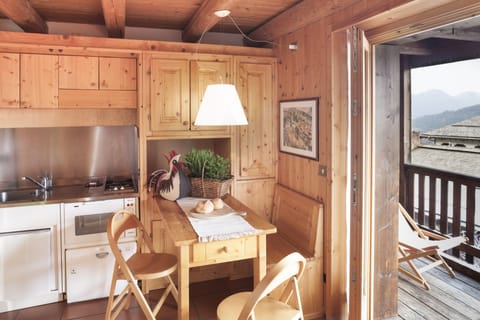 Family Apartment (2 Adults + 1 Child) | Private kitchenette | Fridge, stovetop, cookware/dishes/utensils