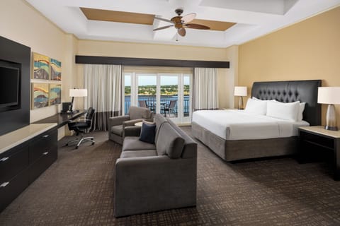 Junior Suite, Balcony, Lake View | Premium bedding, pillowtop beds, in-room safe, desk