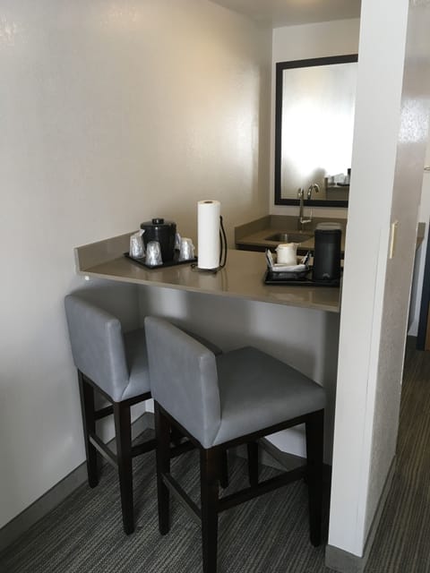 Suite, 1 Bedroom, Non Smoking | In-room safe, desk, blackout drapes, iron/ironing board