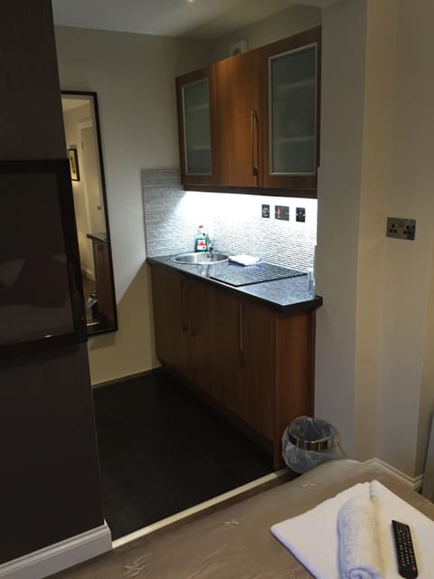 Deluxe Studio | Private kitchenette | Coffee/tea maker, electric kettle