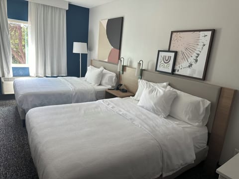 Room, 2 Queen Beds | In-room safe, desk, iron/ironing board, free WiFi