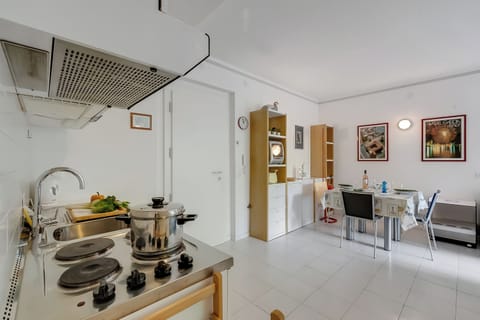 Family Apartment, 1 Bedroom, Lakeside (Residenza Lago D'Argento) | Living room | Flat-screen TV