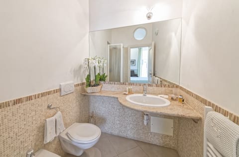 Classic Double Room | Bathroom | Shower, free toiletries, hair dryer, bathrobes