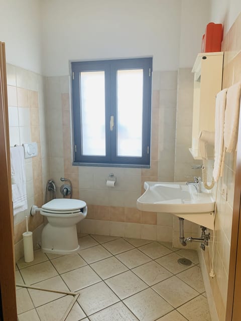 Single Room | Bathroom | Shower, free toiletries, hair dryer, bidet