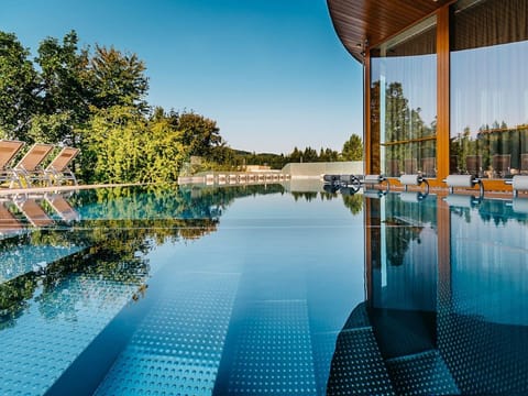 Indoor pool, outdoor pool