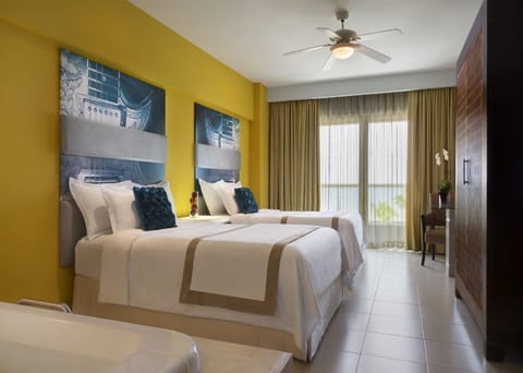 Suite, 2 Bedrooms, Ocean View (Rock with Personal Assistant) | Egyptian cotton sheets, premium bedding, down comforters, free minibar