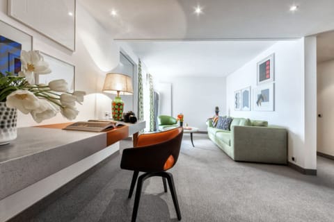 Deluxe Suite, Lake View | Premium bedding, down comforters, minibar, in-room safe