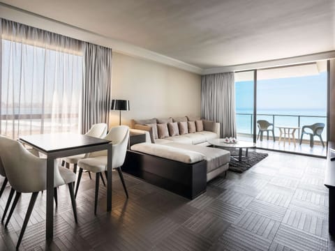 Suite, 1 King Bed, Sea View (Ambassador) | Minibar, in-room safe, desk, laptop workspace