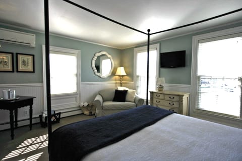 Room One: Large Queen Guestroom  | Egyptian cotton sheets, premium bedding, in-room safe