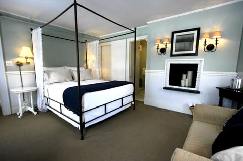 Room One: Large Queen Guestroom  | Egyptian cotton sheets, premium bedding, in-room safe