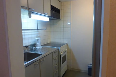 Economy Apartment, 1 Bedroom | Private kitchen | Fridge, coffee/tea maker