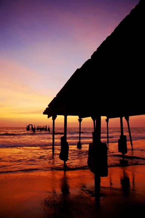 Beach nearby, white sand