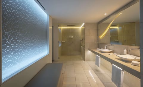 Suite, 1 King Bed (Penthouse) | Bathroom shower