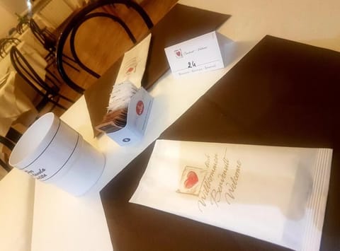 Shower, free toiletries, hair dryer, bidet