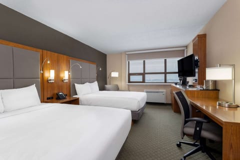 Deluxe Room, 2 Queen Beds, Non Smoking | Hypo-allergenic bedding, desk, laptop workspace, blackout drapes