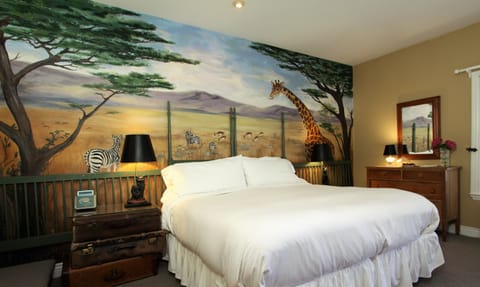 12-Safari room | Premium bedding, individually decorated, individually furnished, desk