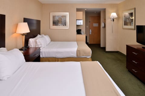 Standard Room, 2 Queen Beds, Accessible (Communications) | Desk, iron/ironing board, free WiFi, bed sheets