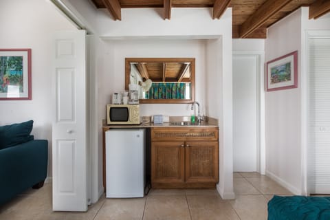 Suite, Oceanfront | Private kitchenette | Fridge, coffee/tea maker, toaster oven