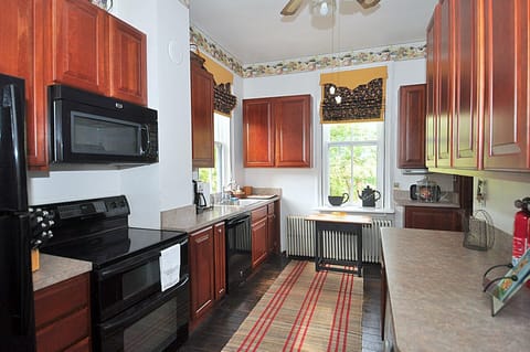 House, Multiple Beds (Manor at Berkeley Springs) | Private kitchen | Fridge, microwave, stovetop