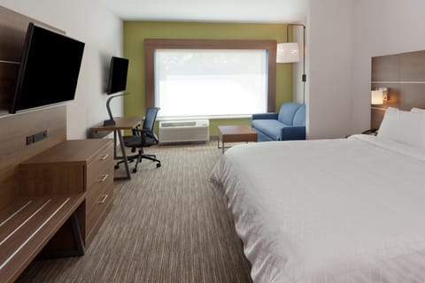 Suite, 1 King Bed | In-room safe, desk, laptop workspace, blackout drapes