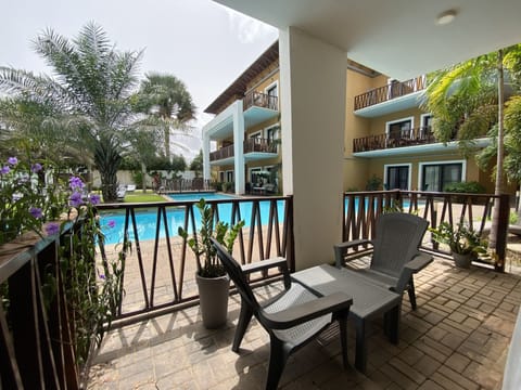 Standard Apartment, 1 Bedroom, Terrace, Pool View (C1) | Terrace/patio