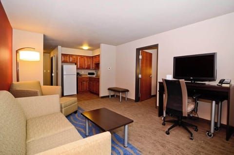 Suite, 1 Bedroom, Kitchen | Living area | 42-inch flat-screen TV with cable channels, TV, Netflix