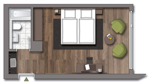 Hypo-allergenic bedding, in-room safe, desk, cribs/infant beds