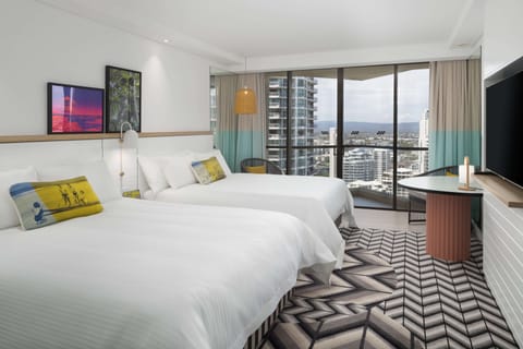 Twin Room, City View | View from room