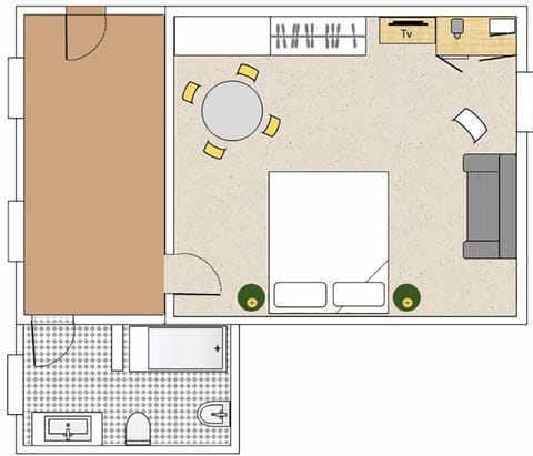 Deluxe Room | Floor plan