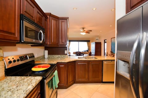 Condo, 2 Bedrooms | Private kitchen | Full-size fridge, microwave, stovetop, dishwasher