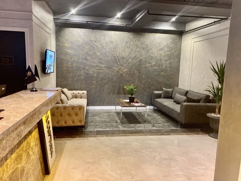 Lobby sitting area