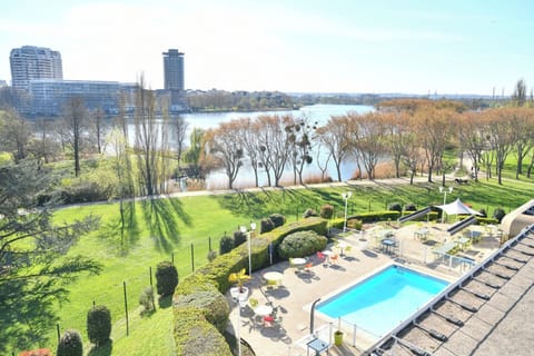 Seasonal outdoor pool