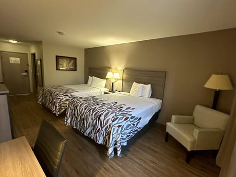 Superior Room, 2 Queen Beds (Smoke Free) | Iron/ironing board, free cribs/infant beds, rollaway beds, free WiFi