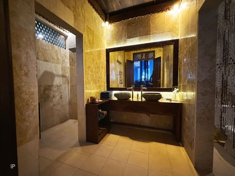 Villa, 2 Bedrooms, Private Pool | Bathroom | Shower, free toiletries, hair dryer, bathrobes