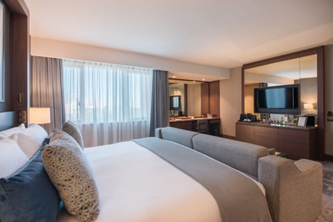 Junior Suite, 1 King Bed, Park View | Hypo-allergenic bedding, minibar, in-room safe, desk