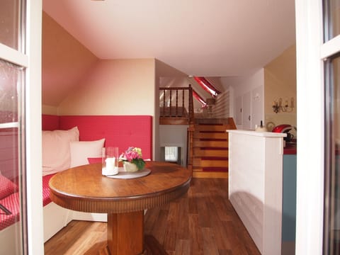 Apartment, Private Bathroom, Garden View (Jugendliebe) | 1 bedroom, premium bedding, down comforters, Select Comfort beds