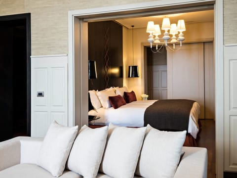 Suite, 1 King Bed | Minibar, in-room safe, desk, laptop workspace