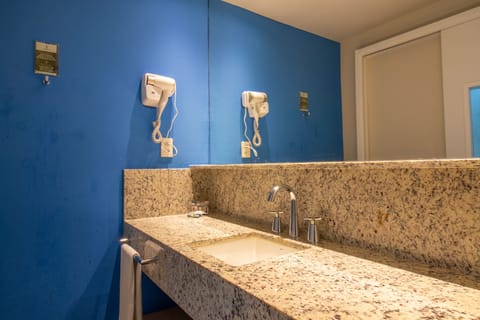 Superior Room, Multiple Beds | Bathroom | Shower, free toiletries, hair dryer, towels