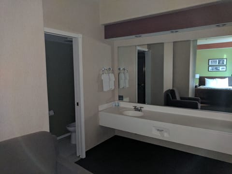 Suite, Multiple Beds, Non Smoking (2 Queen, 2 Person Sofa Bed) | Bathroom sink