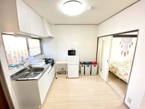 Apartment | Private kitchenette | Fridge, microwave, stovetop, electric kettle