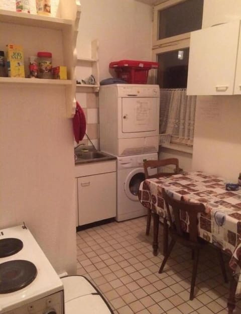 Fridge, stovetop, cookware/dishes/utensils