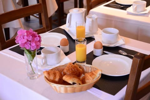 Daily buffet breakfast (EUR 14 per person)