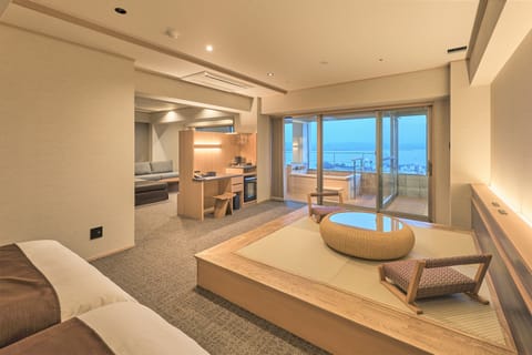 Satoyama Suite, Non Smoking, Lake View | In-room safe, free WiFi, bed sheets