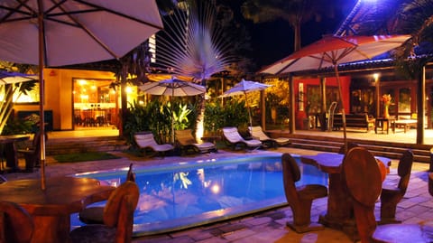 2 outdoor pools, pool umbrellas, sun loungers