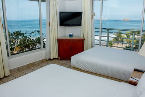 Junior Suite, 2 Double Beds, Ocean View | View from room