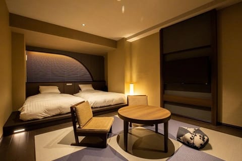 Deluxe Japanese & Western Style Room, Non Smoking (without Private Onsen) | In-room safe, free WiFi, bed sheets