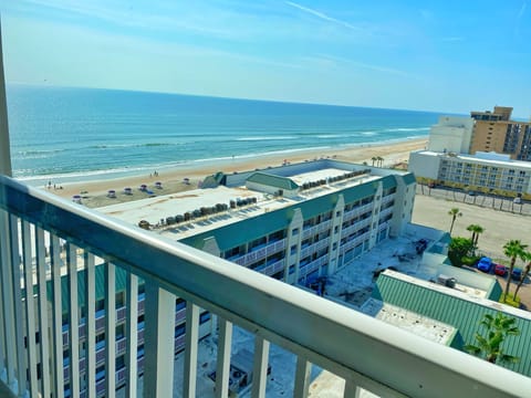 Premium Studio, 2 Queen Beds, Ocean View | Balcony view