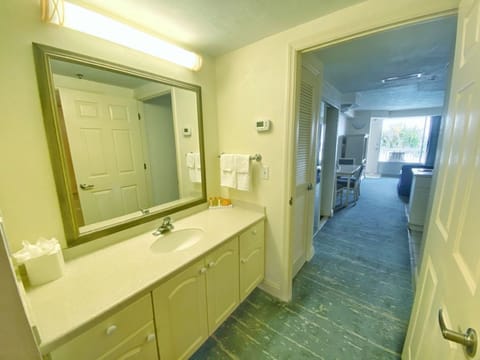 Panoramic Apartment, 1 Bedroom, Ocean View | Bathroom | Towels