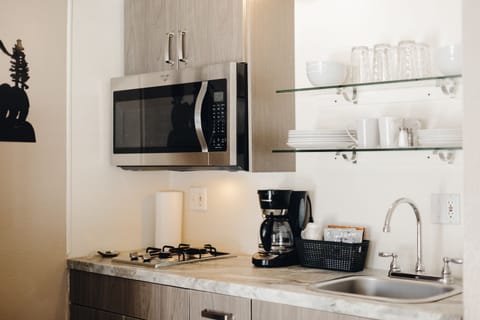 Family Suite, 1 Bedroom | Private kitchenette | Mini-fridge, microwave, coffee/tea maker