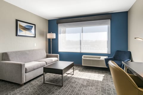 Suite, 2 Queen Beds (Additional Living Area) | In-room safe, desk, laptop workspace, blackout drapes